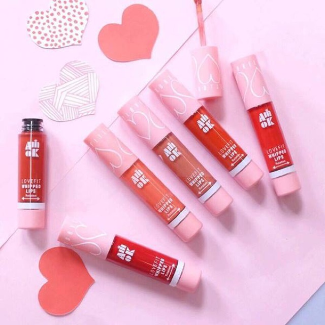 Son Kem Lì Amok Lovefit Whipped Lip - CHÍNH HÃNG