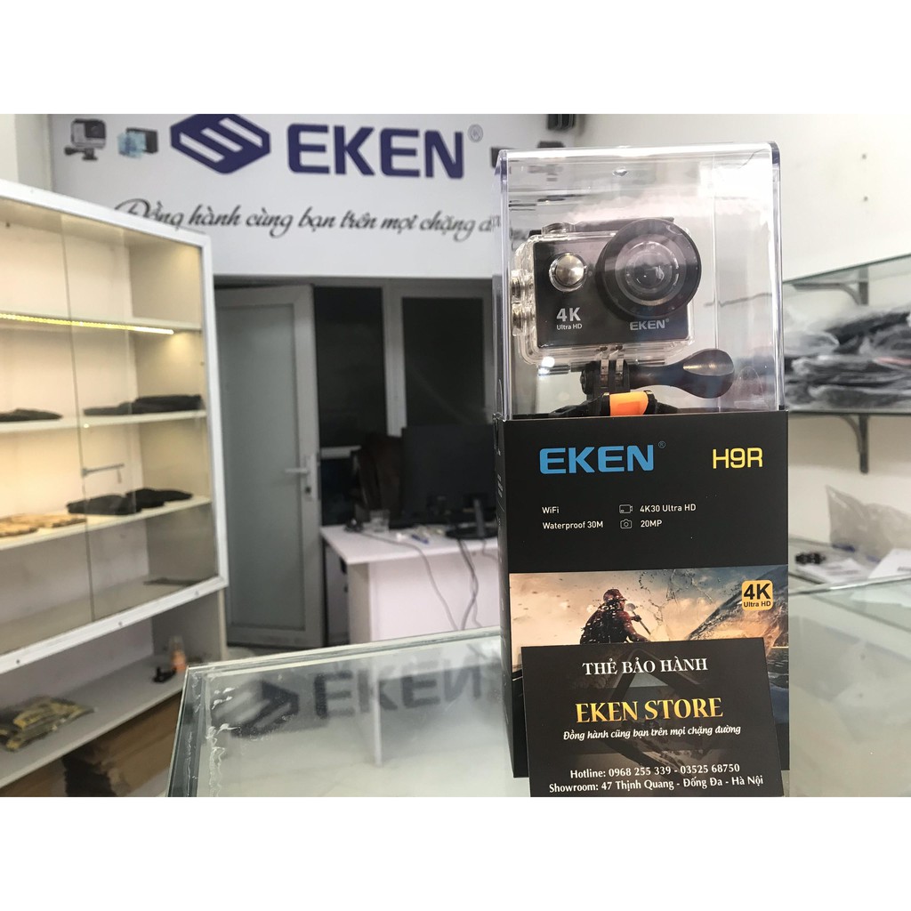 Camera hành trình 4k Eken H9r bản mới  V8 nâng cấp  20MP tặng 2 pin + 1 dock sạc đôi - tặng thẻ 64gb - vienthonghn | BigBuy360 - bigbuy360.vn
