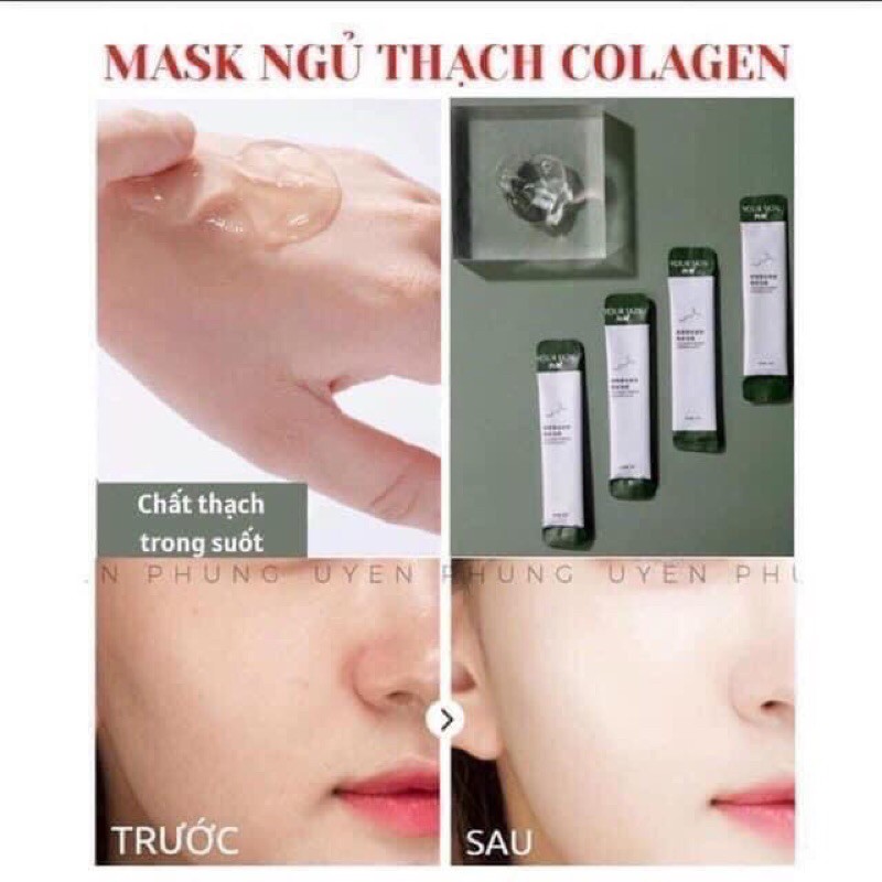 MẶT NẠ THẠCH NGỦ COLLAGEN BIOAQUA