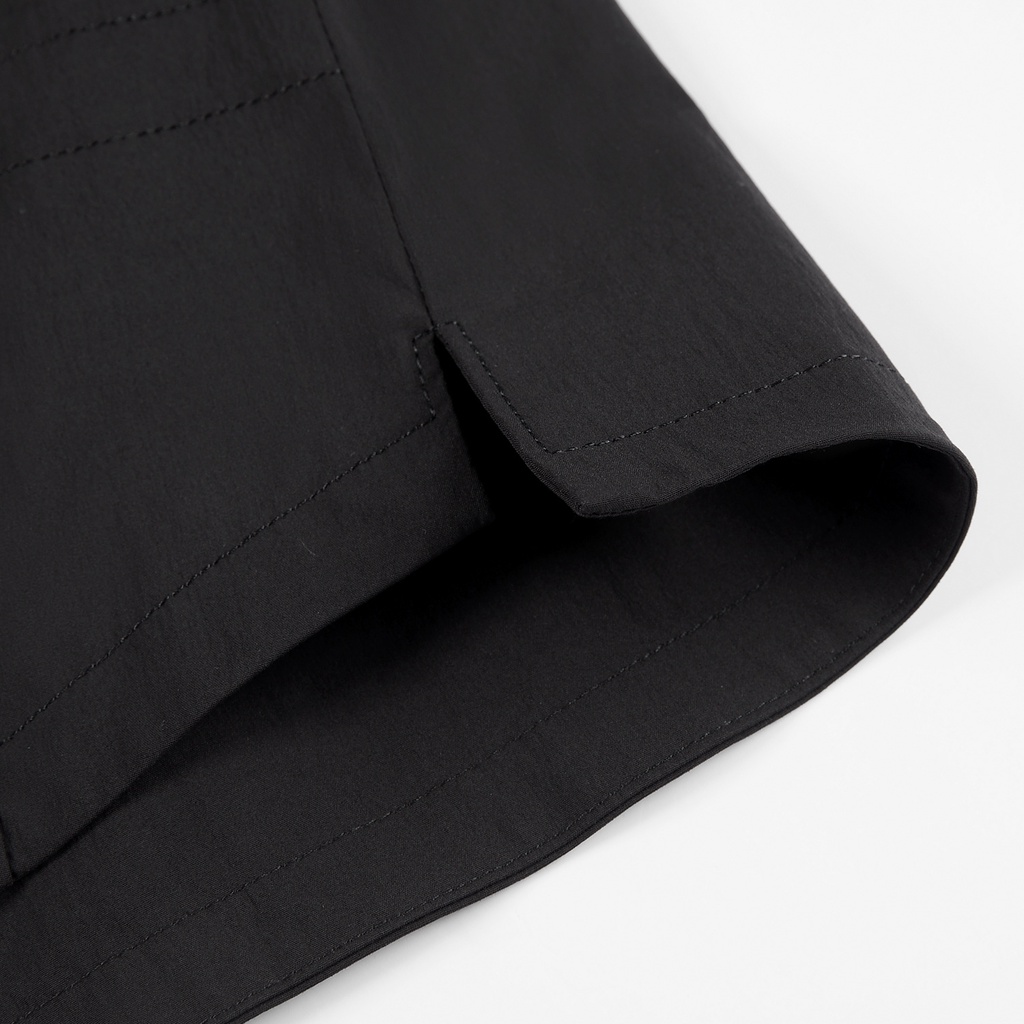 HLA - Áo khoác kiểu sơ mi nam thời trang Simple Classic Casual Cool Black Jacket