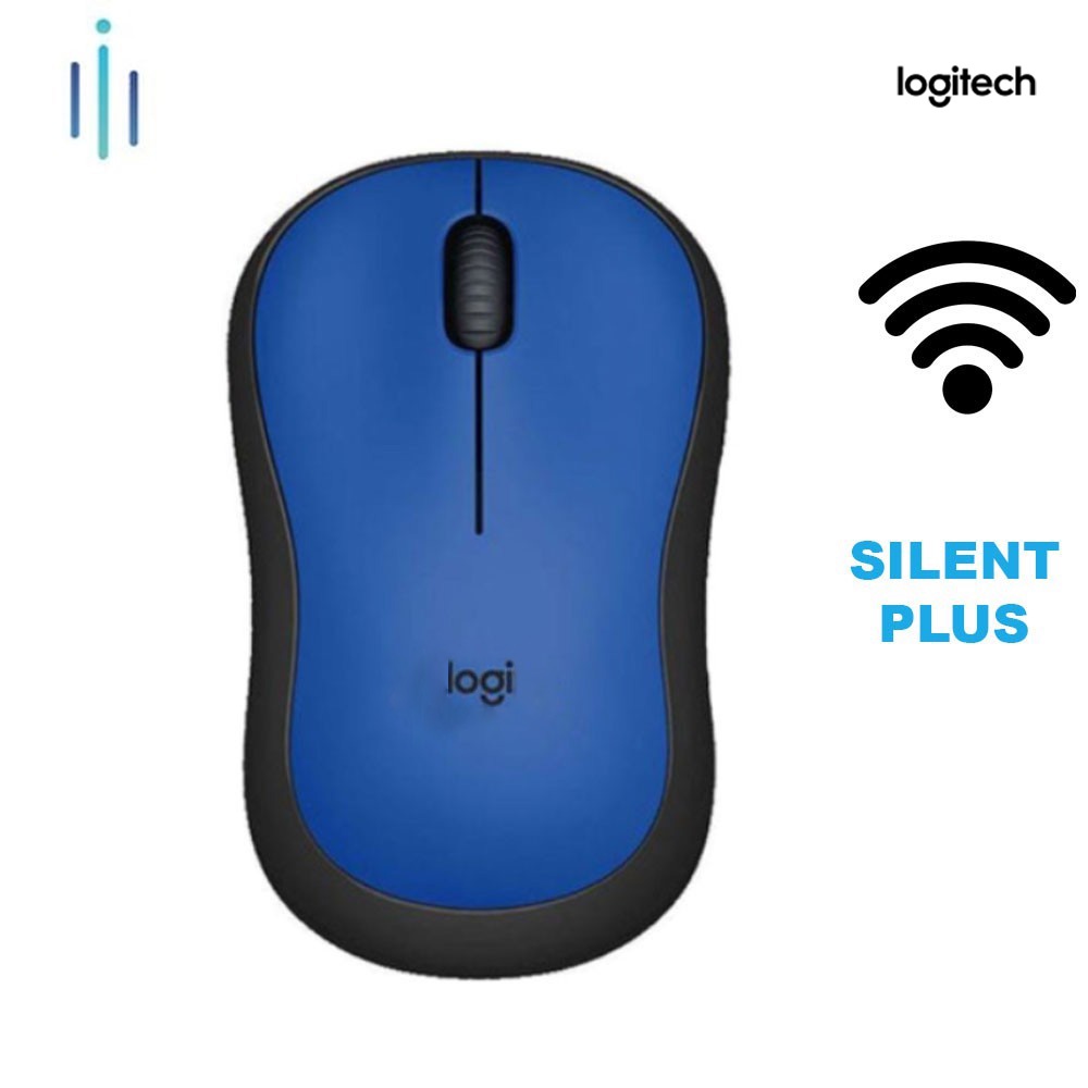 Chuột Wireless Logitech M221 Silent Plus - Xanh