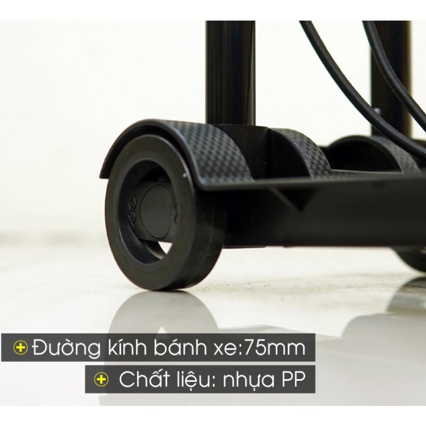 Xe đẩy hàng gấp gọn, xe kéo hàng kèm dây buộc