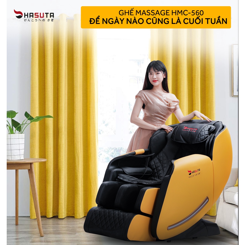 Ghế Massage Toàn Thân Hasuta HMC-560 - Bảo hành Chính Hãng