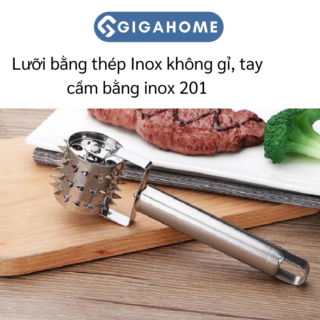 Dụng Cụ Lăn Châm Bì, Làm Mềm Thịt GIGAHOME Chế Biến Heo Quay Da Giòn, Thịt Nướng 8812