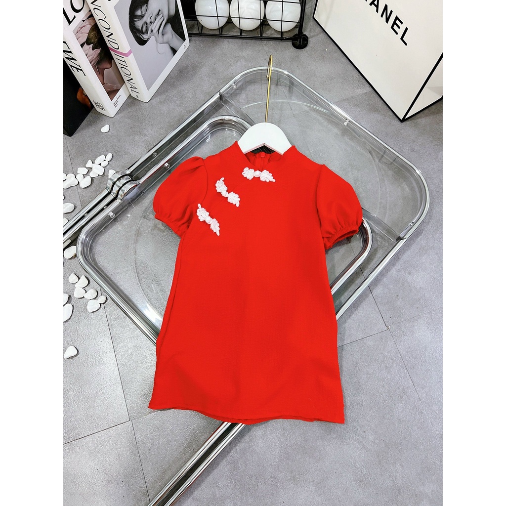 (8-30kg) Set sườn xám xinh cho bé diện đi chơi TTR108 TTN109