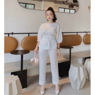 Sét áo quần đũi kèm đai oze sét bộ nữ siu xinh hanoivnxk