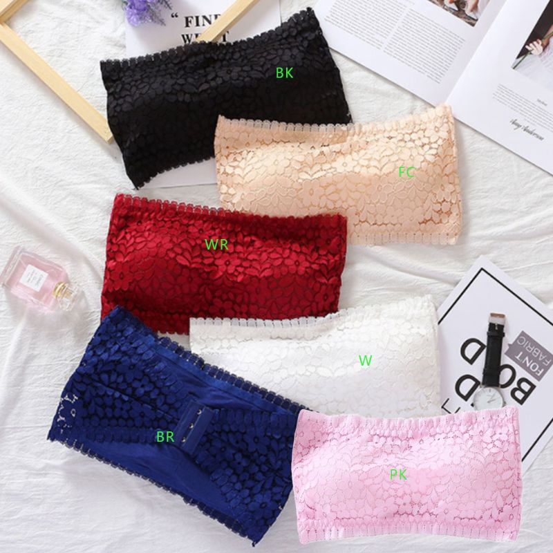 Áo Lót Nữ Không Dây Phối Ren