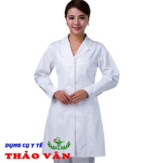 Áo Blu y tế  / Áo y tá  Nam/Nữ - Dài Tay dáng ngắn