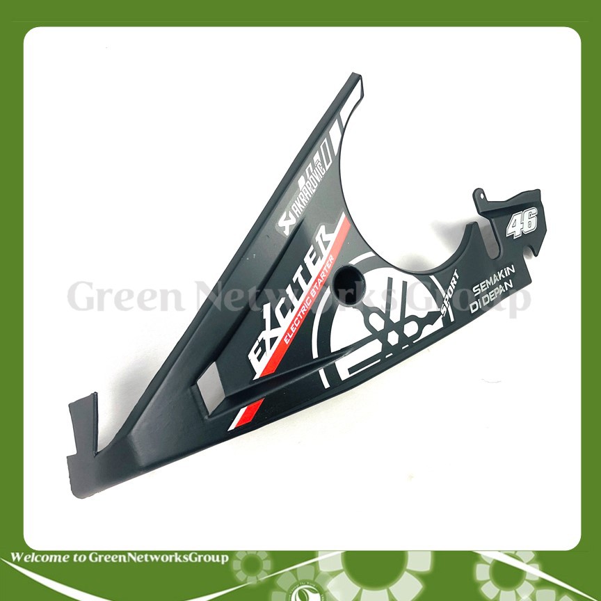 Mỏ cày Exciter 150 nhựa đúc khuôn Màu Đen họa tiết giao ngẫu nhiên Greennetworks