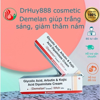 [Chính Hãng] Demelan 20g kem  làm trắng, sáng da, hỗ trợ giảm thâm nám an toàn