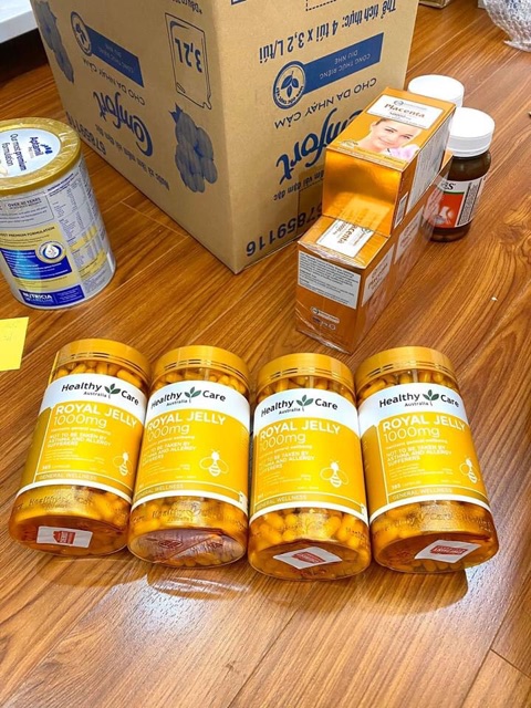 Sữa Ong Chúa Healthy care Royal Jelly 1000mg 365 viên | BigBuy360 - bigbuy360.vn
