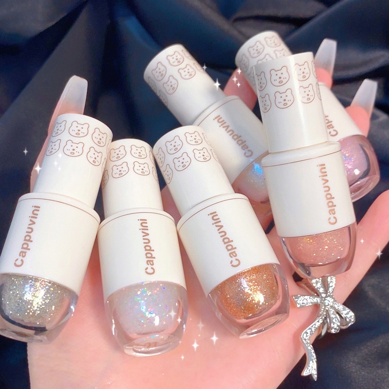 Phấn Mắt Dạng Lỏng Ánh Kim Tuyến Lấp Lánh Không Thấm Nước