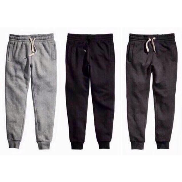 Quần jogger nam trơn