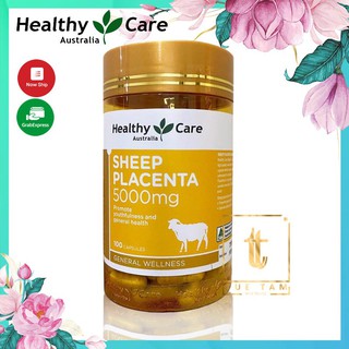 Nhau thai cừu sheep placenta healthy care 5000mg - 100 viên