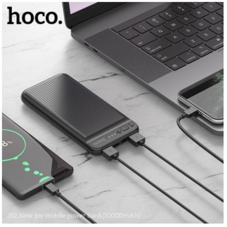 PIN SẠC DỰ PHÒNG CHÍNH HÃNG HOCO. CAO CẤP J52A 10.000mAh ( BIN STORE 24H )