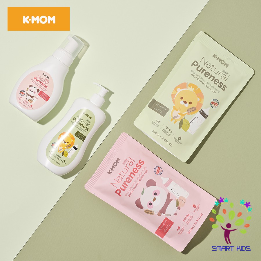 Nước rửa bình & rau quả hữu cơ k-mom hàn quốc - rửa bình kmom - ảnh sản phẩm 5