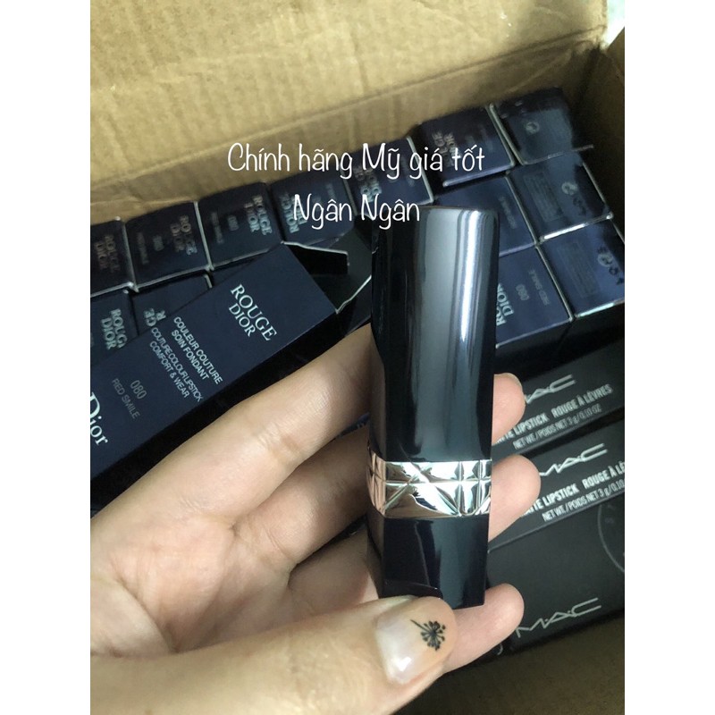 [Sẵn] Son Dior chính hãng có bill 080 red smile