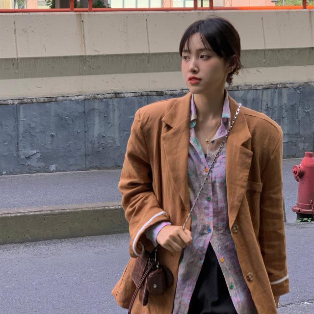 Áo Khoác + Áo Khoác Họa Tiết Tranh Sơn Dầu Kiểu Retro Cá Tính Cho Nữ (15 Ngày) | BigBuy360 - bigbuy360.vn