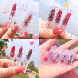 Son Kem Lì Tông Hồng Đào Trang Điểm Môi Cho Nữ 10 Màu Tùy Chọn