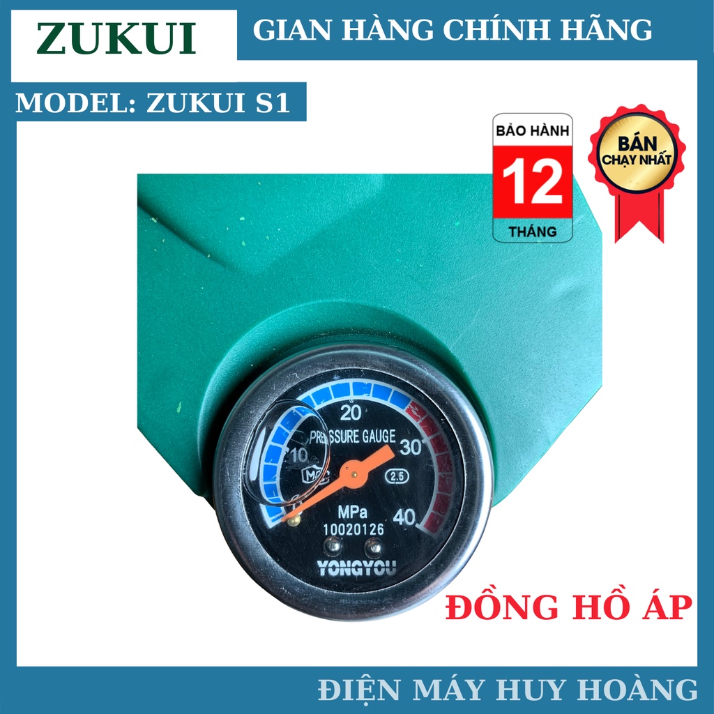 Máy rửa xe ZUIKUI S1 công nghệ inverter tiết kiệm điện công suất 2000w