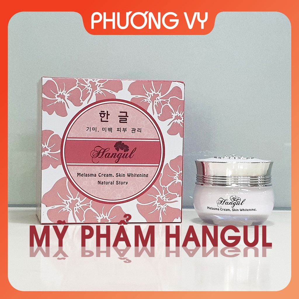 [CHÍNH HÃNG] Kem ngày hoa mai Hangul, làm sạch nám tàn nhang và dưỡng trắng da, kem nám, mỹ phẩm Hangul.