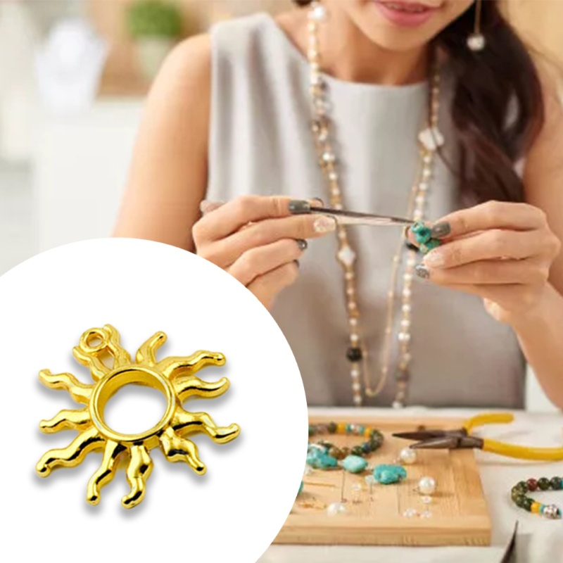 Flgo Mặt Dây Chuyền Hình Ngọn Lửa Rỗng Bằng Epoxy Màu Tím Trang Trí Ba Lô / Chìa Khóa / Túi Xách