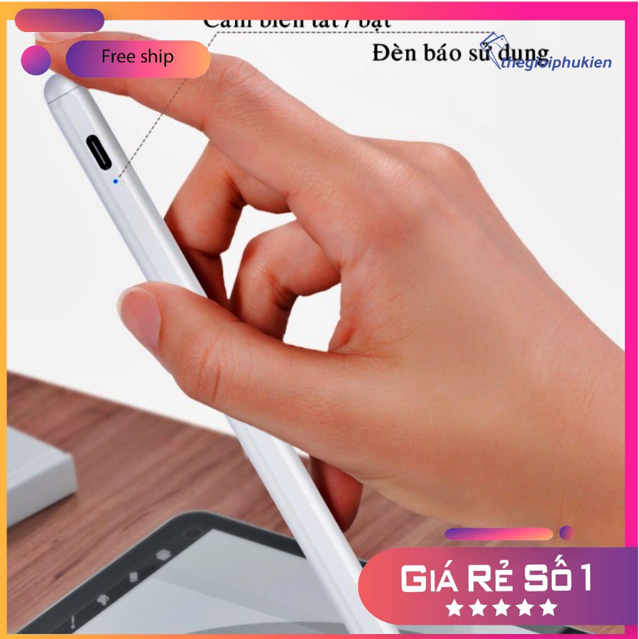 Bút cảm ứng WIWU Stylus Pencil X sử dụng cho các loại IPad , Palm Regection  chính hãng
