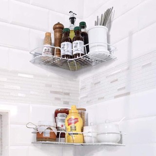 [SIÊU TIỆN ÍCH] Kệ Góc Dán Tường Siêu Chắc