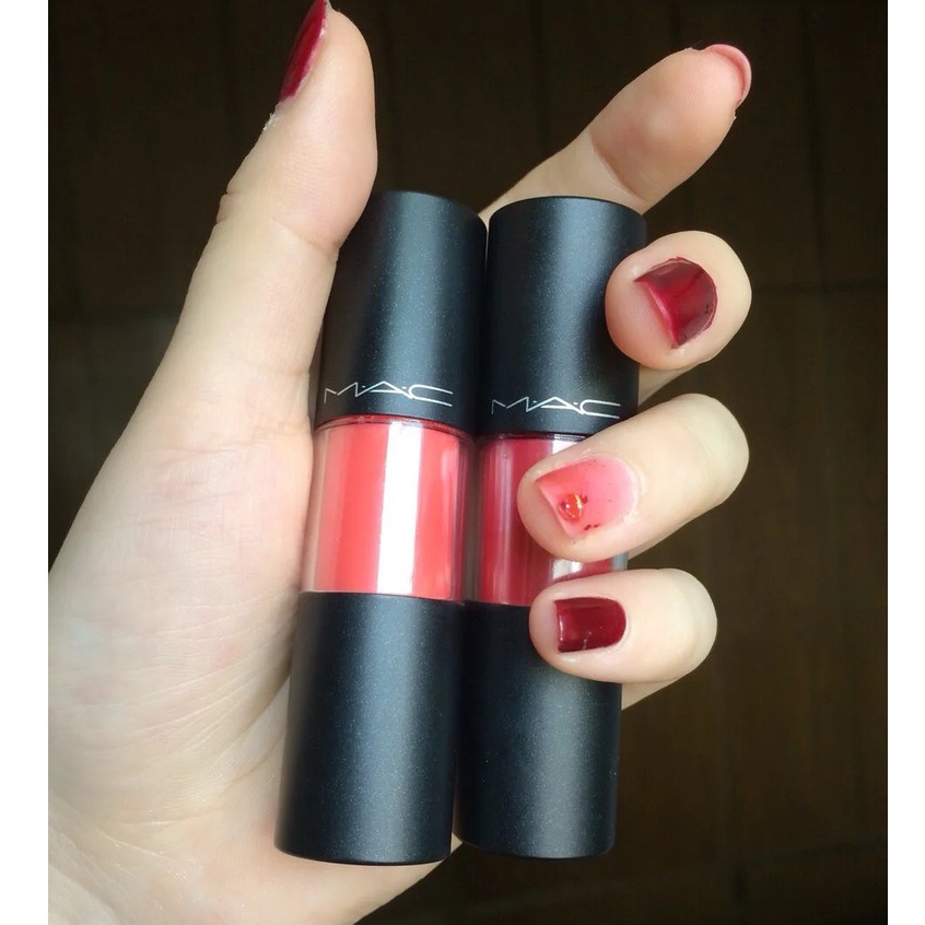 Son Kem Mac Resilient Rouge Đỏ Cherry Cream Lip Stain