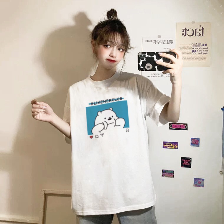 [Kèm ảnh thật] Áo thun tay lỡ và tay ngắn UNISEX TS371