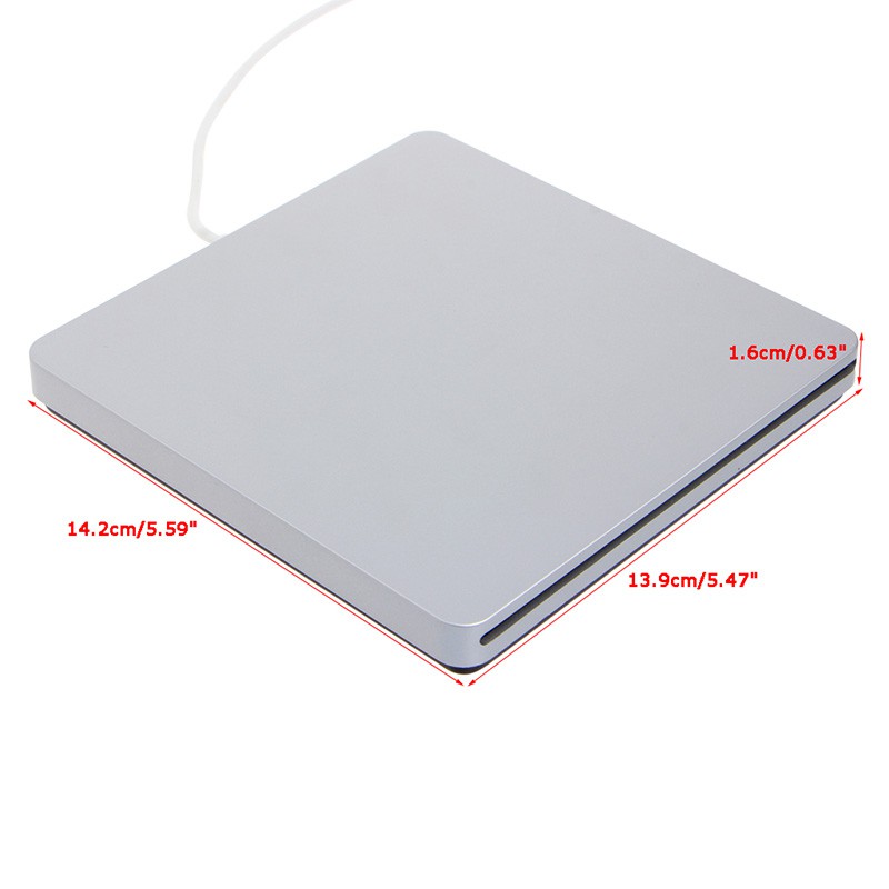 Vỏ Ổ Cứng Usb Cd Dvd Rw Cho Macbook Pro Air