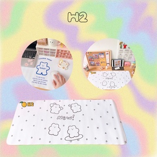 Tấm lót decor bàn học