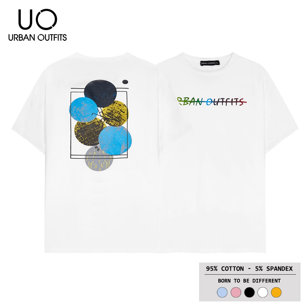 Áo Thun Tay Lỡ Nữ Nam Form Rộng URBAN OUTFITS In Bong Bóng ATO09 Cotton 4 Chiều Local Brand | BigBuy360 - bigbuy360.vn