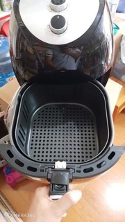 (XẢ ⭐️KHO) NỒI CHIÊN KHÔNG DẦU HONGXIN 8l (Đen) - mã 705