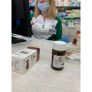Vitamin E đỏ Zentiva nga 400mg lọ thủy tinh, đẹp da, chống láo hóa, tốt cho mắt