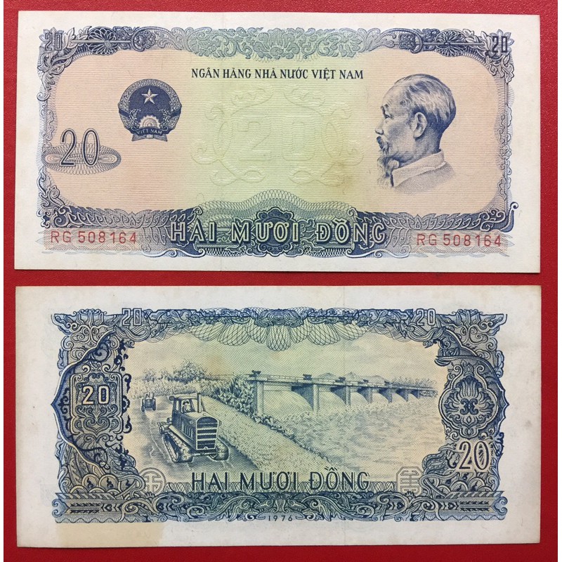 20 đồng năm 1976 xã hội chủ nghĩa.