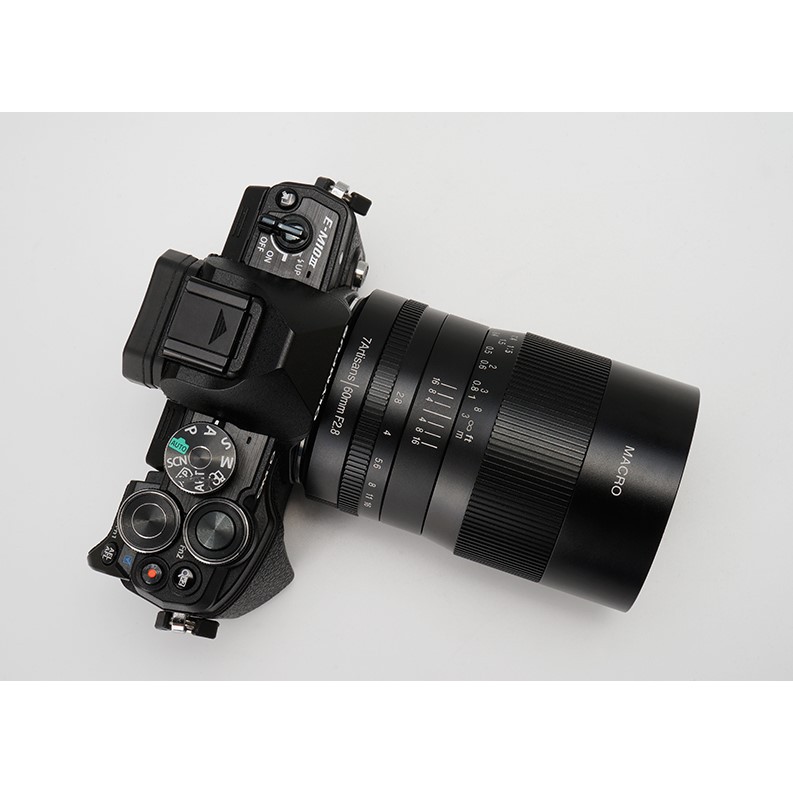 (CÓ SẴN) Ống kính 7Artisans 60mm F2.8 Macro 1:1 dùng cho Sony E, Fujifilm, Canon EOS-M và Panasonic Olympus M43