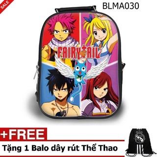 Combo Balo Học Sinh - Teen Truyện tranh Fairy Tail - VBLMA030