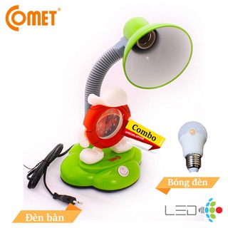 Đèn bàn đồng hồ Comet CT341 (Kèm bóng LED)