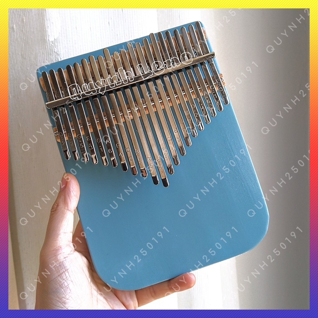 Đàn Kalimba 21 Phím Gỗ cao cấp QLBD1318 Âm Hay tặng full phụ kiện