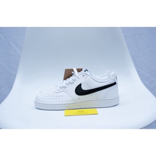 Giày nike court vision low white black dh2987-101