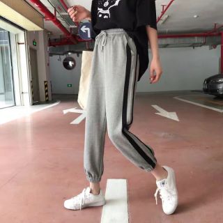 Quần baggy vải