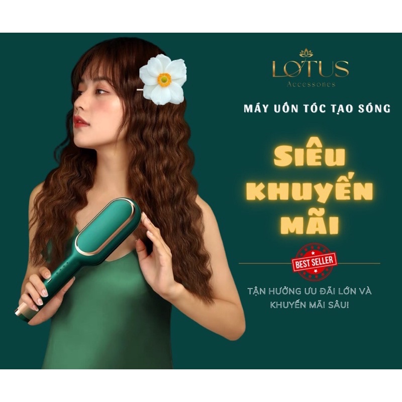 MÁY UỐN TÓC TẠO SÓNG STYLE HÀN QUỐC