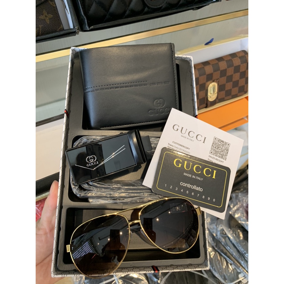 Set dây nịch ví Nam/Combo dây nịch ví Nam Pe.dro