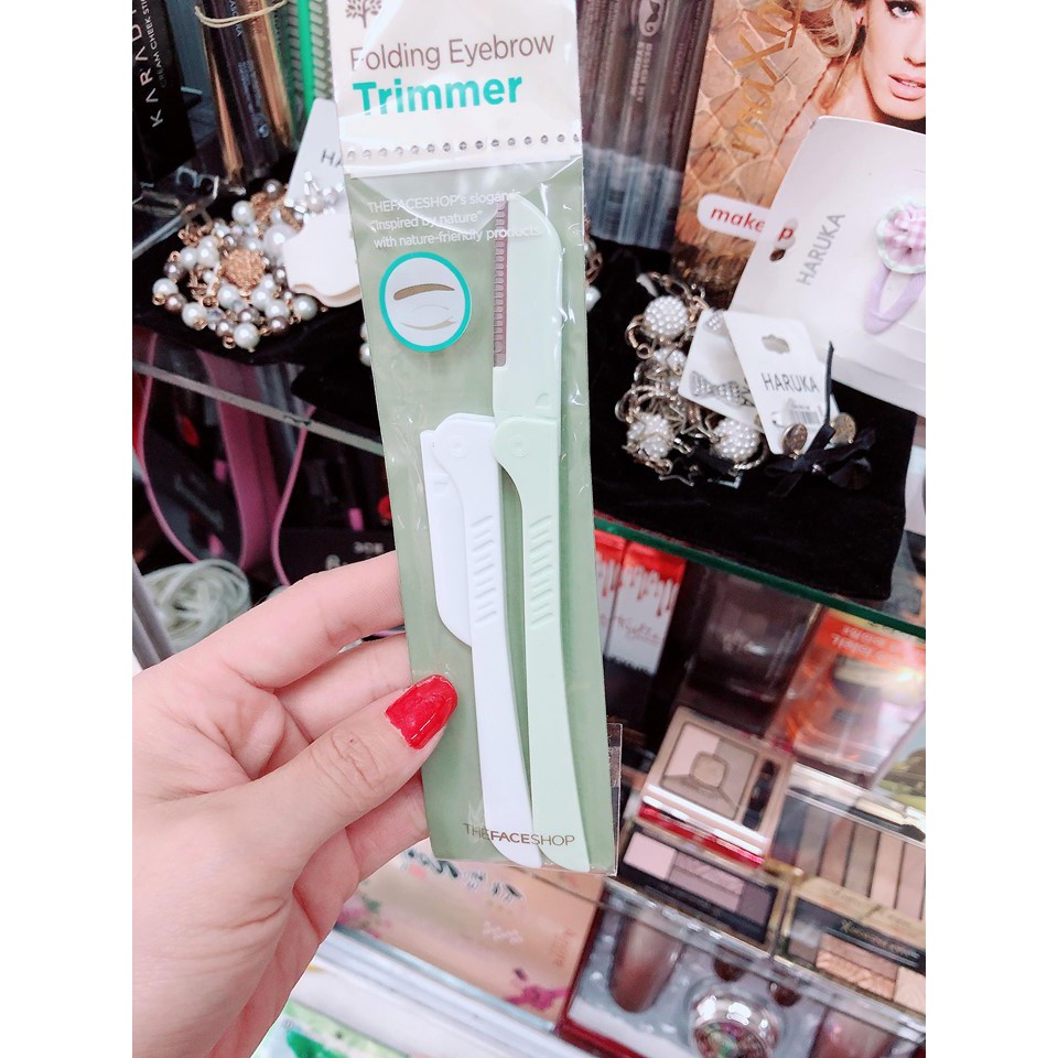 Dao cạo chân mày folding eyebrow trimmer HÀN QUỐC