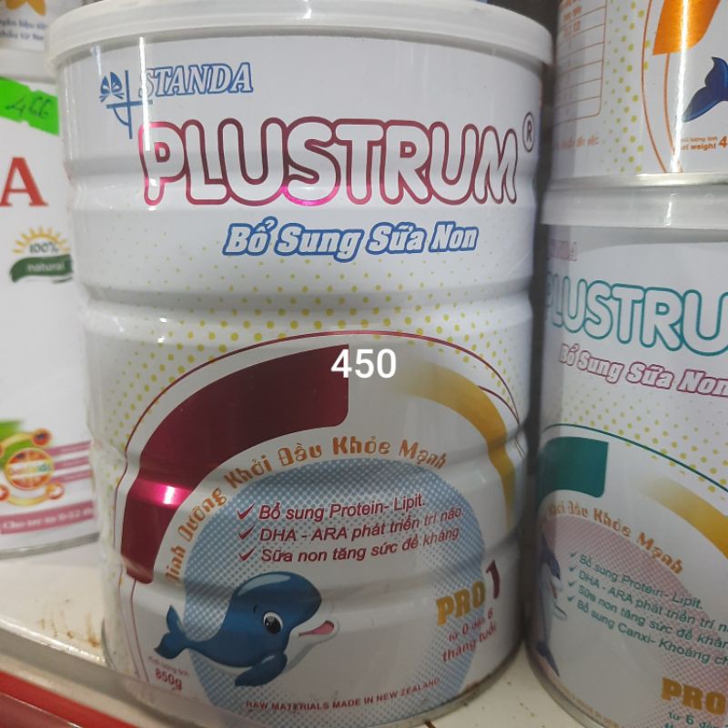 sữa non plustrum 400g 900g đủ số