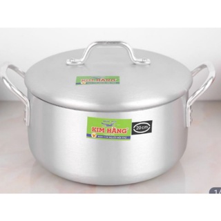 [CHÍNH HÃNG] Nồi Nhật nhôm Kim Hằng đủ size 16 18 20 22 24 26 28 30