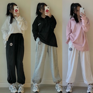 Quần jogger nỉ bus qb200 lollie studio
