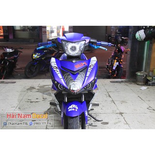 Tem Trùm Exciter 150 Xanh Trắng Pulldog