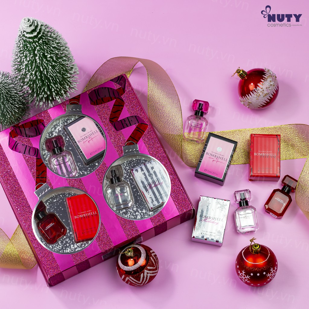 Gift Set nước hoa nữ Victoria Secret Bombshell Eau de Parfum Trio 3pcs | BigBuy360 - bigbuy360.vn